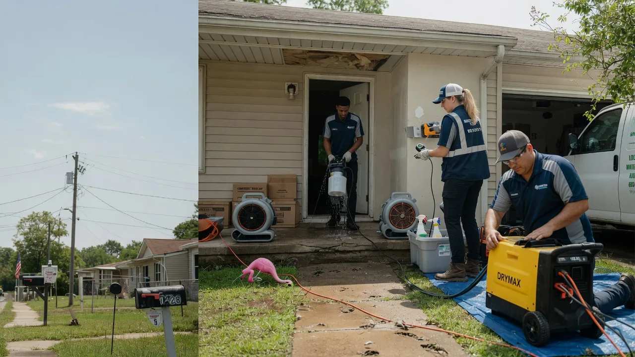 Storm Damage Water Removal in Clarksville, PA near me